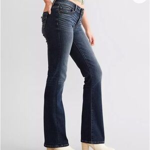 BKE Dark Blue Flare Women's Jeans